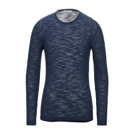 GREY DANIELE ALESSANDRINI グレイ ダニエレ アレッサンドリー二 ニット&セーター アウター メンズ Sweaters Midnight blue