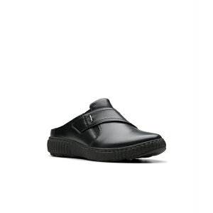 N[NX fB[X T_ V[Y Women's Collection Caroline Bay Clogs Black Leather