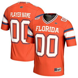 ゲームデイグレーツ メンズ ユニフォーム トップス Florida Gators GameDay Greats NIL PickAPlayer Football Jersey Orange