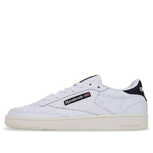 Reebok ���[�{�b�N ���f�B�[�X �X�j�[�J�[ �y(WMNS) Reebok Club C Skate shoes 'White Black' CM9163�z �T�C�Y US_W_10