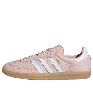 adidas �A�f�B�_�X ���f�B�[�X �X�j�[�J�[ �y(WMNS) adidas Samba 'Sandy Pink Cloud White Gold Metallic' IH3977�z �T�C�Y US_W_10
