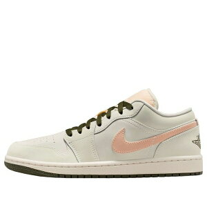 Jordan �W���[�_�� ���f�B�[�X �X�j�[�J�[ �y(WMNS) Air Jordan 1 Low 'Sail Crimson Tint' DC0774-111�z �T�C�Y US_9.5(26.5cm)