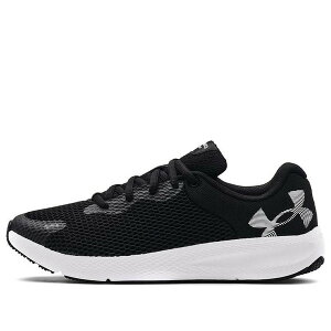 Under Armour �A���_�[�A�[�}�[ ���f�B�[�X �X�j�[�J�[ �y(WMNS) Under Armour Charged Pursuit 2 Big Logo 'Black Jet Grey' 3024143-002�z �T�C�Y US_7(24.0cm)