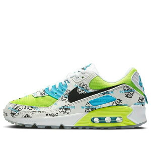 Nike �i�C�L ���f�B�[�X �X�j�[�J�[ �y(WMNS) Nike Air Max 90 'Worldwide - Katakana Logo' DA1342-107�z �T�C�Y US_W_11.5