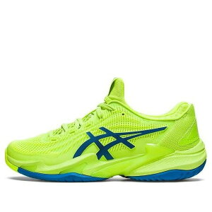 ASICS �A�V�b�N�X ���f�B�[�X �X�j�[�J�[ �y(WMNS) ASICS Court FF 3 'Hazard Green' 1042A220-300�z �T�C�Y US_6(23.0cm)