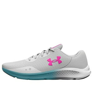 Under Armour �A���_�[�A�[�}�[ ���f�B�[�X �X�j�[�J�[ �y(WMNS) Under Armour Charged Pursuit 3 'Grey Pink Blue' 3024889-104�z �T�C�Y US_5(22.0cm)