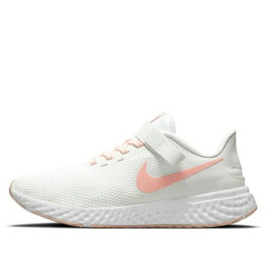Nike �i�C�L ���f�B�[�X �X�j�[�J�[ �y(WMNS) Nike Revolution 5 FlyEase 'Summit White Crimson Bliss' BQ3212-109�z �T�C�Y US_5(22.0cm)