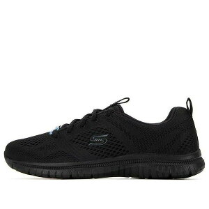 Skechers �X�P�b�`���[�Y ���f�B�[�X �X�j�[�J�[ �y(WMNS) Skechers Virtue Kind Favor 'Black' 104412-BBK�z �T�C�Y US_5(22.0cm)