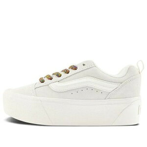 Vans �o���Y ���f�B�[�X �X�j�[�J�[ �y(WMNS) Vans Knu Stack 'White' VN000CRS448�z �T�C�Y US_7.5(24.5cm)