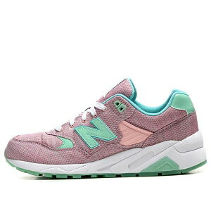New Balance �j���[�o�����X ���f�B�[�X �X�j�[�J�[ �y(WMNS) New Balance 580 Shoes Grey/Pink/Red WRT580SA�z �T�C�Y US_6.5(23.5cm)