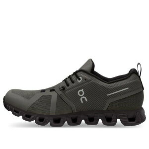 On Running �I�� �����j���O ���f�B�[�X �X�j�[�J�[ �y(WMNS) On Running Cloud 5 Waterproof 'Olive Green Black' 59.98836�z �T�C�Y US_7(24.0cm)