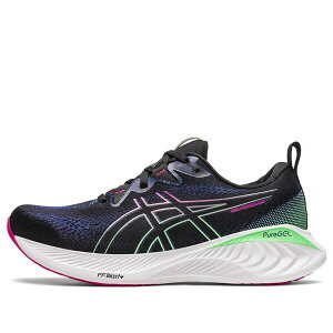 ASICS �A�V�b�N�X ���f�B�[�X �X�j�[�J�[ �y(WMNS) ASICS WMNS Gel-Cumulus 25 'Black Pink Rave' 1012B441-001�z �T�C�Y US_5(22.0cm)