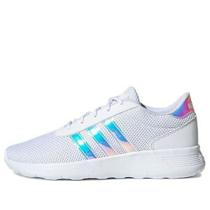 adidas �A�f�B�_�X ���f�B�[�X �X�j�[�J�[ �y(WMNS) adidas neo Lite Racer 'White Blue' FZ1461�z �T�C�Y US_5.5(22.5cm)