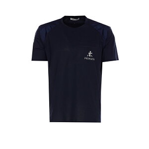 v~A[^ Y TVc gbvX Logo T-shirt Blue