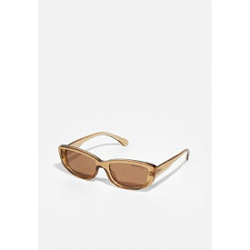 マイケルコース レディース サングラス＆アイウェア アクセサリー ASHEVILLE - Sunglasses - brown transparent/brown solid back mirror