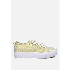 ロンンドンラグ レディース スニーカー シューズ Glam Doll Casual Flatform Sneakers Gold