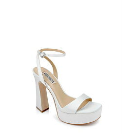 バッジェリーミシュカ レディース オックスフォード シューズ Women's Caia Platform Sandals White