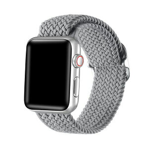 |bV ebN fB[X rv ANZT[ Unisex Avalon Nylon Band for Apple Watch Size-42mm,44mm,45mm,49mm Grey