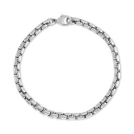 エフィー コレクション レディース ブレスレット・バングル・アンクレット アクセサリー EFFY&reg; Men's Link & Chain Bracelet in Sterling Silver Silver
