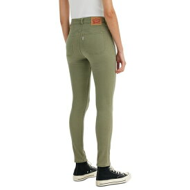 リーバイス レディース デニムパンツ ボトムス Women's 721 High Rise Slim-Fit Skinny Utility Jeans Deep Lichen Green