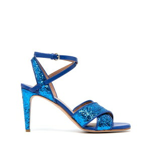 ���b�h���@�����e�B�m ���f�B�[�X �T���_�� �V���[�Y 95mm crossover-strap leather sandals Blue