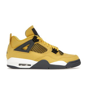 Jordan �W���[�_�� �����Y �X�j�[�J�[ �yJordan 4 Retro Lightning (2021)�z �T�C�Y US_5.5(23.5cm) Tour Yellow/White-Dark Blue Grey