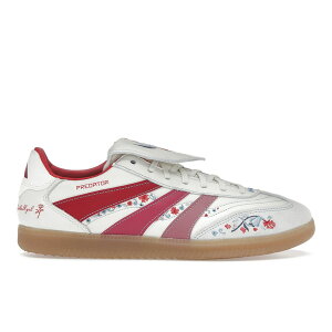 adidas �A�f�B�_�X �����Y �X�j�[�J�[ �yadidas Predator Freestyle Indoor Diana Al Shammari The Football Gal�z �T�C�Y US_10(28.0cm) Off White/Easy Pink/Pure Ruby