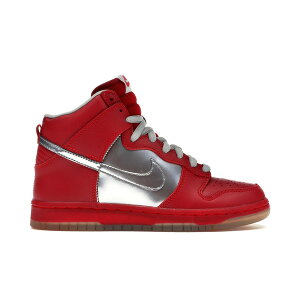 Nike �i�C�L �����Y �X�j�[�J�[ �yNike SB Dunk High Mork & Mindy�z �T�C�Y US_10(28.0cm) Chrome/Chrome-Varsity-Red