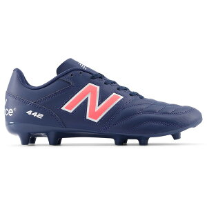 New Balance �j���[�o�����X �����Y �X�j�[�J�[ �yNew Balance 442 Academy FG v2 Navy Silver Energy Red�z �T�C�Y US_8(26.0cm) NB Navy/Silver/Energy Red