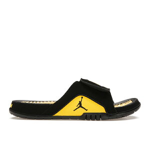 Jordan �W���[�_�� �����Y �X�j�[�J�[ �yJordan Hydro 4 Slide Thunder�z �T�C�Y US_10(28.0cm) Black/Tour Yellow