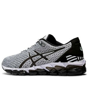 ASICS �A�V�b�N�X ���f�B�[�X �X�j�[�J�[ �y(WMNS) ASICS Gel Quantum 360 5 Knit 'White Black' 1022A326-100�z �T�C�Y US_W_11.5