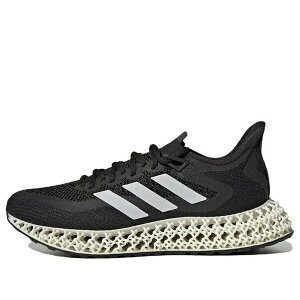 adidas �A�f�B�_�X ���f�B�[�X �X�j�[�J�[ �y(WMNS) adidas 4DFWD 2 'Black White' GX9266�z �T�C�Y US_8(25.0cm)