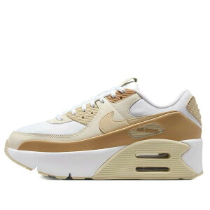 Nike �i�C�L ���f�B�[�X �X�j�[�J�[ �y(WMNS) Nike Air Max 90 LV8 'White Club Gold' FD4328-112�z �T�C�Y US_6(23.0cm)