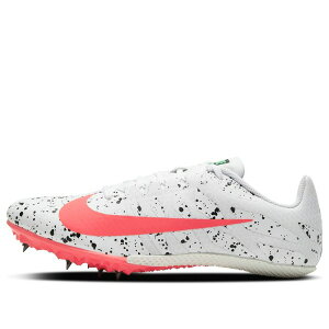 Nike �i�C�L ���f�B�[�X �X�j�[�J�[ �y(WMNS) Nike Air Zoom Rival S 9 'Paint Splatter White Crimson Jade' 907565-101�z �T�C�Y US_W_4