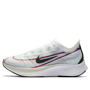 Nike �i�C�L ���f�B�[�X �X�j�[�J�[ �y(WMNS) Nike Zoom Fly 3 'White Violet Crimson' AT8241-102�z �T�C�Y US_W_12
