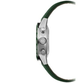 レイモンドウェイル レディース 腕時計 アクセサリー Men's Swiss Automatic Chronograph Freelancer Green Leather Strap Watch 43.5mm Green