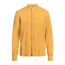 【送料無料】 グランサッソ メンズ シャツ トップス Shirts Ocher