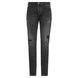 【送料無料】 バルマン メンズ デニムパンツ ボトムス Jeans Black