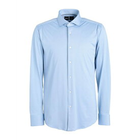 【送料無料】 ボス メンズ シャツ トップス Shirts Light blue