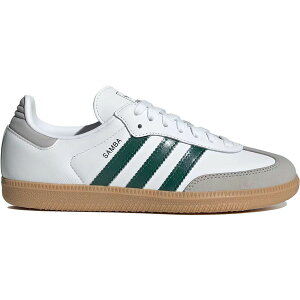 adidas �A�f�B�_�X ���f�B�[�X �X�j�[�J�[ �yadidas Samba OG White Collegiate Green Gum (Women's)�z �T�C�Y US_W_12 Footwear White/Collegiate Green/Grey Two