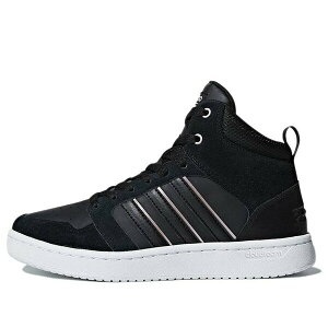 adidas �A�f�B�_�X ���f�B�[�X �X�j�[�J�[ �y(WMNS) adidas Cloudfoam Super Hoops Mid 'Black' DB0307�z �T�C�Y US_5(22.0cm)