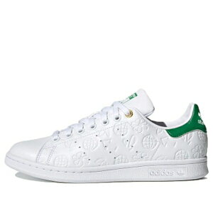 adidas �A�f�B�_�X ���f�B�[�X �X�j�[�J�[ �y(WMNS) adidas Stan Smith 'Embossed Graphics - White Green' FX5674�z �T�C�Y US_5.5(22.5cm)
