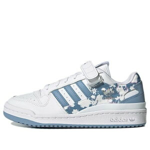 adidas �A�f�B�_�X ���f�B�[�X �X�j�[�J�[ �y(WMNS) adidas Forum Low 'Floral - Ambient Sky' GW4854�z �T�C�Y US_W_10