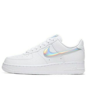 Nike �i�C�L ���f�B�[�X �X�j�[�J�[ �y(WMNS) Nike Air Force 1 Low 'Iridescent Swoosh' CJ1646-100�z �T�C�Y US_8(25.0cm)