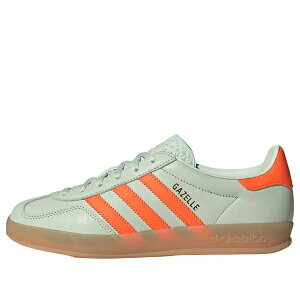 adidas �A�f�B�_�X ���f�B�[�X �X�j�[�J�[ �y(WMNS) adidas Gazelle Indoor 'Linen Green Solar Orange' IF6982�z �T�C�Y US_5.5(22.5cm)