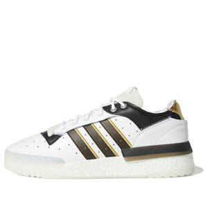 adidas �A�f�B�_�X ���f�B�[�X �X�j�[�J�[ �y(WMNS) adidas Rivalry Rm Low 'White Brown Black' EF6443�z �T�C�Y US_9.5(26.5cm)