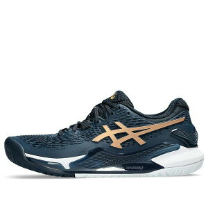 ASICS アシックス レディース スニーカー French Blue/Pure Gold 【(WMNS) ASICS Gel-Resolution 9 'French Blue Pure Gold' 1042A268-960】 サイズ US_9.5(26.5cm)
