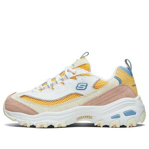 Skechers XPb`[Y fB[X Xj[J[ White/Yellow y(WMNS) Skechers D'Lites 1.0 low running Shoes GS White/Yellow 13146-WYLz TCY US_6.5(23.5cm)