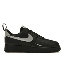 Nike ナイキ メンズ スニーカー 【Nike Air Force 1 Low '07 LV8】 サイズ US_12.5(30.5cm) Black Metallic Silver