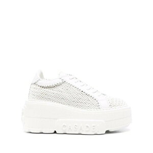 カサディ レディース スニーカー シューズ Platform Sneakers BIANCO